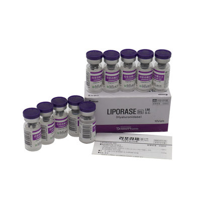 L' enzyme LIPORASE hydrolyse l' acide hyaluronique