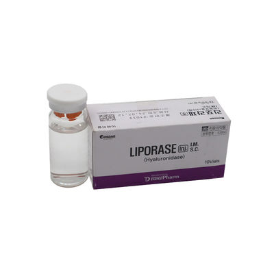 L' enzyme LIPORASE hydrolyse l' acide hyaluronique