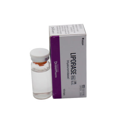L' enzyme LIPORASE hydrolyse l' acide hyaluronique