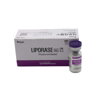 L' enzyme LIPORASE hydrolyse l' acide hyaluronique