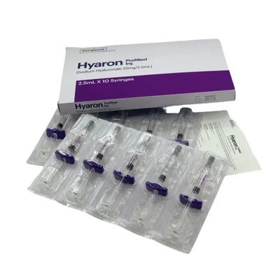 HYARON Skin Booster Glow KIT - 10 seringues X 2,5 ml de remplissage à l' acide hyaluronique lié croisé