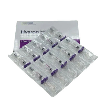 HYARON Skin Booster Glow KIT - 10 seringues X 2,5 ml de remplissage à l' acide hyaluronique lié croisé
