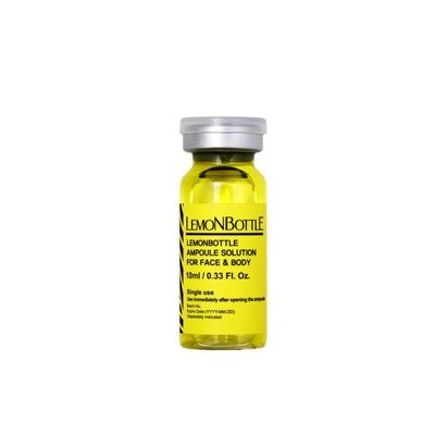 Solution grasse Bouteille de citron 10 ml 5 flacons