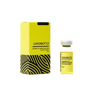 Solution en bouteille de citron Lipolysie du visage Corps 10 ml X 5 Injection Perdre du poids