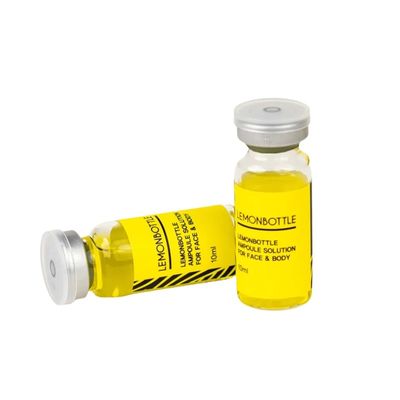 Lipolytique 10 flacons en bouteille de citron