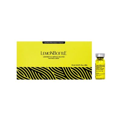 Solution pour ampoule en bouteille de citron - 10 ml X 5 flacons