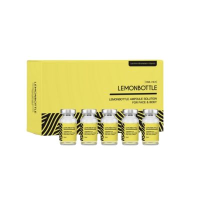 Solution pour ampoule en bouteille de citron - 10 ml X 5 flacons
