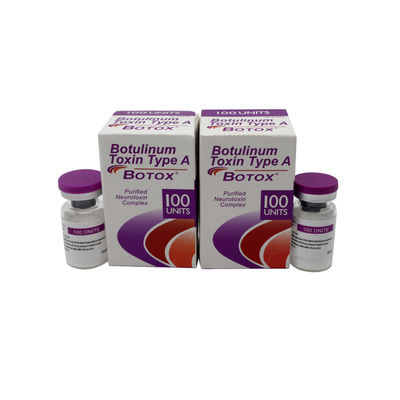 Toxine botulique 100 i.u. 150 i.u. Injection pour les rides du visage