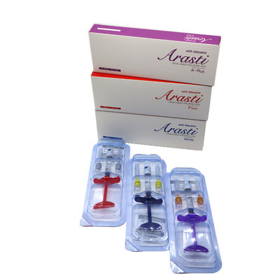 Remplisseur d' augmentation labiale Arasti 1,1 ml 10 ml Arasti Plus A-Plus Blanc Arasti
