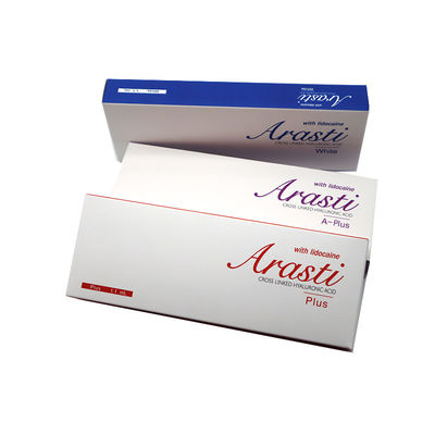 Remplisseur cutané pour injection d'acide hyaluronique Arasti 1,1 ml