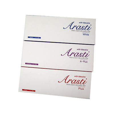 Remplisseur cutané pour augmentation labiale Arasti 1,1 ml 10 ml Arasti Plus A-Plus Blanc Arasti
