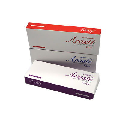 Remplisseur d' augmentation labiale Arasti 1,1 ml 10 ml Arasti Plus A-Plus Blanc Arasti