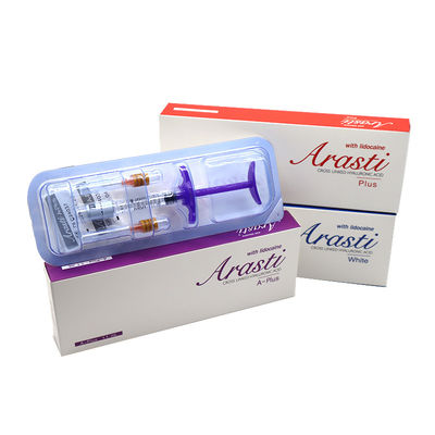 Remplisseur d' augmentation labiale Arasti 1,1 ml 10 ml Arasti Plus A-Plus Blanc Arasti