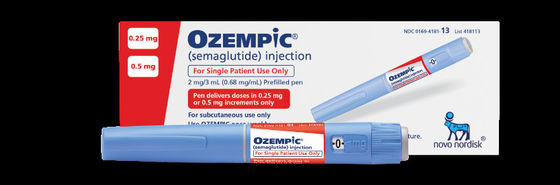 Ozempic Sémaglutide injectable 0,5 mg 1 mg 2 mg 1,5 ml 3 ml