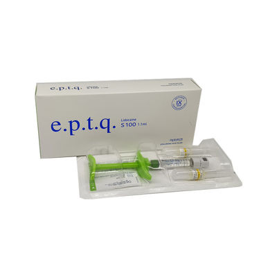 E.P.T.Q. S100 avec Lido 1x1.1 ml de remplissage cutané à l' acide hyaluronique