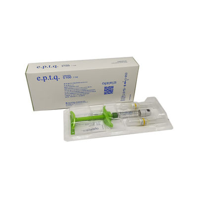 E.P.T.Q. S100 avec Lido 1x1.1 ml de remplissage cutané à l' acide hyaluronique
