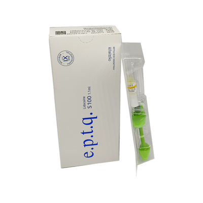 E.P.T.Q. S100 avec Lido 1x1.1 ml de remplissage cutané à l' acide hyaluronique