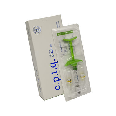 E.P.T.Q. S100 avec Lido 1x1.1 ml de remplissage cutané à l' acide hyaluronique