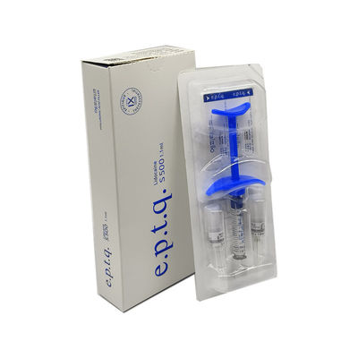 E.P.T.Q. S500 1x1.1ml Teinture épaisse Acide hyaluronique Remplisseur cutané pour augmentation du visage