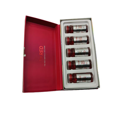Solution d' ampoule rouge Sculpture et perte de poids Lipolytique Dissolution de la graisse corporelle