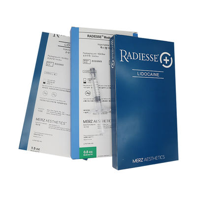 Radiesse 0,8cc 1,5cc Acide de remplissage Acide hyaluronique 1ml / pièce