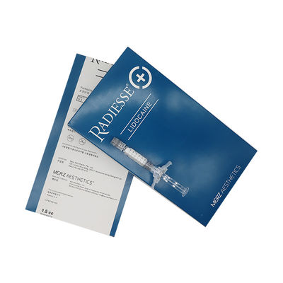 Radiesse 0,8cc 1,5cc Acide de remplissage Acide hyaluronique 1ml / pièce