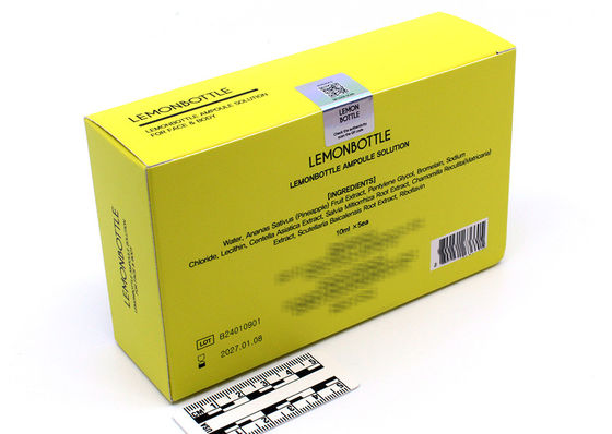 Bouteille de citron 10mlx5 Réduire le double menton en solution de graisse par injection