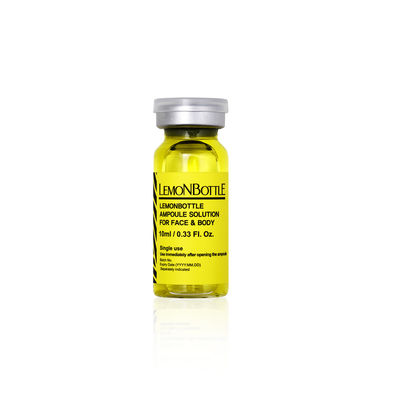 Bouteille de citron 10mlx5 Injection de solution de graisse réduit la cellulite et l' excès de poids