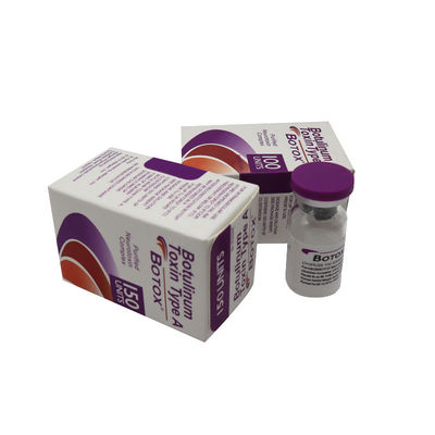 100 à 150 i.u. de Botox Onabotulinumtoxin Botox injection cosmétique