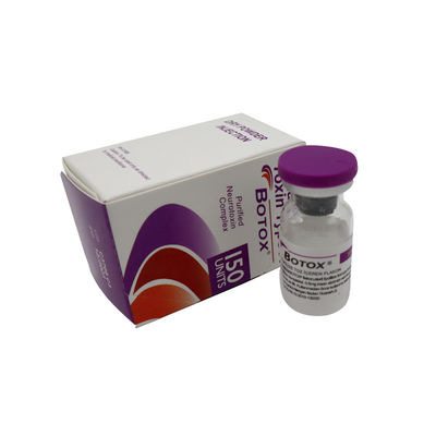 100 à 150 i.u. de Botox Onabotulinumtoxin Botox injection cosmétique
