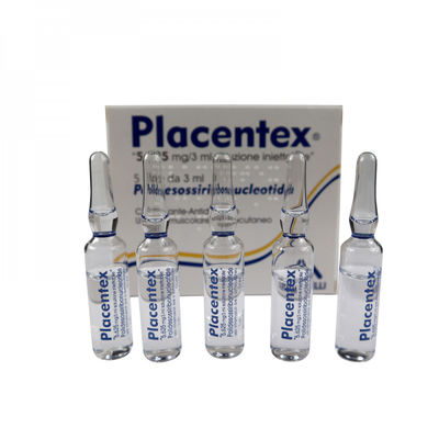 Placentex 3 ml * 5 flacons Remplisseur Dermique 5,625 mg/3 ml (PDRN)