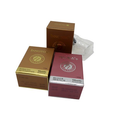 50 UI 100 UI 150 UI 200 UI Allergène Innotox Botulax Nabota Rentox Méditotox Hutox