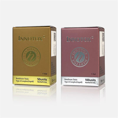 50 UI 100 UI 150 UI 200 UI Allergène Innotox Botulax Nabota Rentox Méditotox Hutox