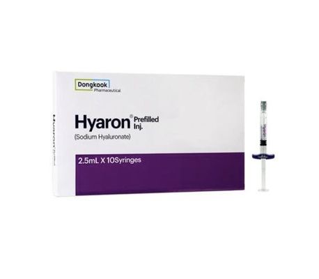 Hyaron Acide hyaluronique pour le renforcement de la peau 2.5 mlx10 seringue