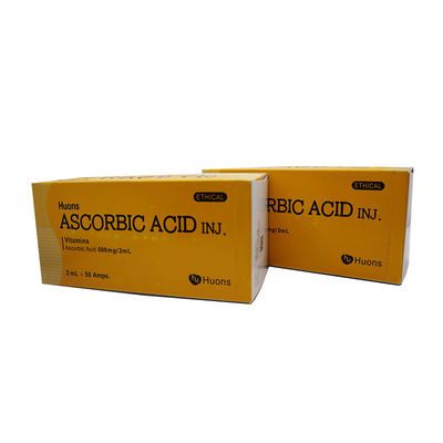Huons Acide ascorbique Vitamine C Vc blanchissant 50 ampoules