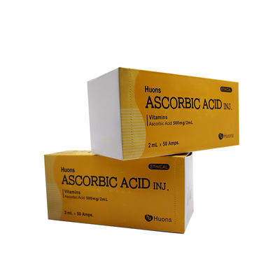 Huons Acide ascorbique Vitamine C Vc blanchissant 50 ampoules