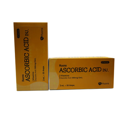 Huons Acide ascorbique Vitamine C Vc blanchissant 50 ampoules