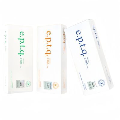 Remplisseur d'injection labiale Eptq Remplisseur d'injection de collagène Corée Endorsement de célébrités E.P.T.Q. Epitique S100 S300 Remplisseur Marque bien connue Eptq Ha Remplisseur approuvé par la CE
