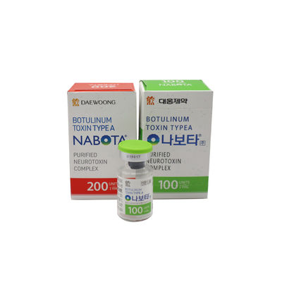 Sécurité et efficacité des lignes de pieds de Botulax nabota type A