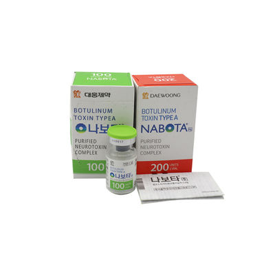 Sécurité et efficacité des lignes de pieds de Botulax nabota type A