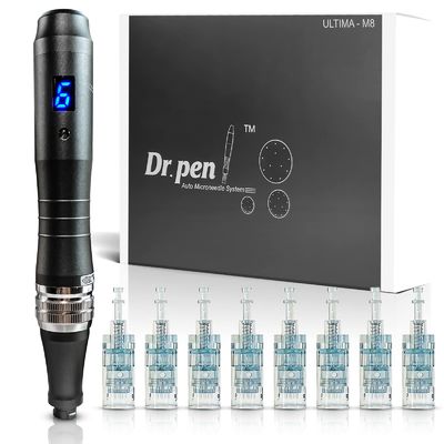 Dr. Pen Ultima M8 professionnel Microneedling Dermapen USB rechargeable 5pcs 32Pin Cartouche Aiguille