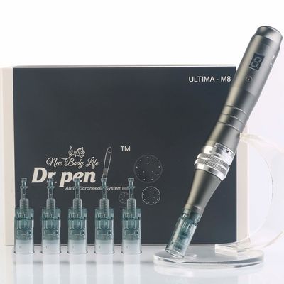 Dr. Pen Ultima M8 professionnel Microneedling Dermapen USB rechargeable 5pcs 32Pin Cartouche Aiguille