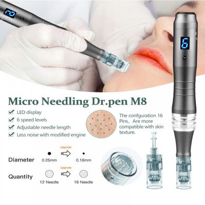 Le Dr. Pen Ultima M8 est un stylo professionnel sans fil pour obtenir une peau impeccable.