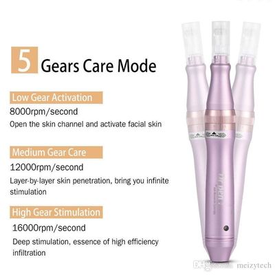 ULTIMA-M7-W Le stylo Derma électrique sans fil Système de microneedle automatique