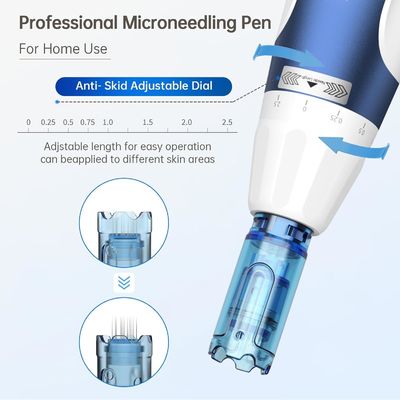 Mcroneeding Derma stylo à rouleaux pour femmes Hommes stylo à rouleaux à micro-aiguille pour outils de peau