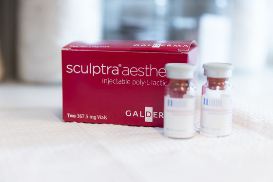 Sculptra Poudre d'acide polyléthyllactique PLLA pour une peau lisse
