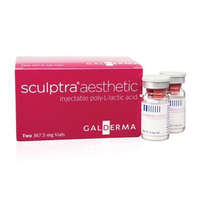 Sculptra Acide polyléthyllactique en poudre PLLA pour une peau lisse 2 flacons/ boîte
