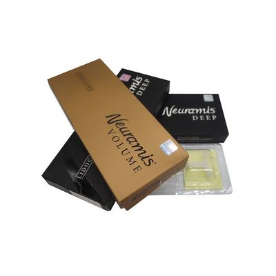 Produits de comblement à l'acide hyaluronique Revolax Restylane Lyft Rejeunesse Radiesse Deep Volume Neuramis