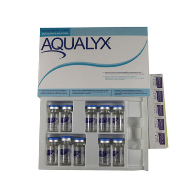 Injections d'Aqualyx pour la dissolution des graisses (Lipolyse)
