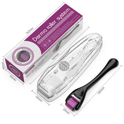 Derma Roller Drs 540 Titanium Micro Needle Derma Stamp Pour le rajeunissement de la peau du visage et les soins capillaires